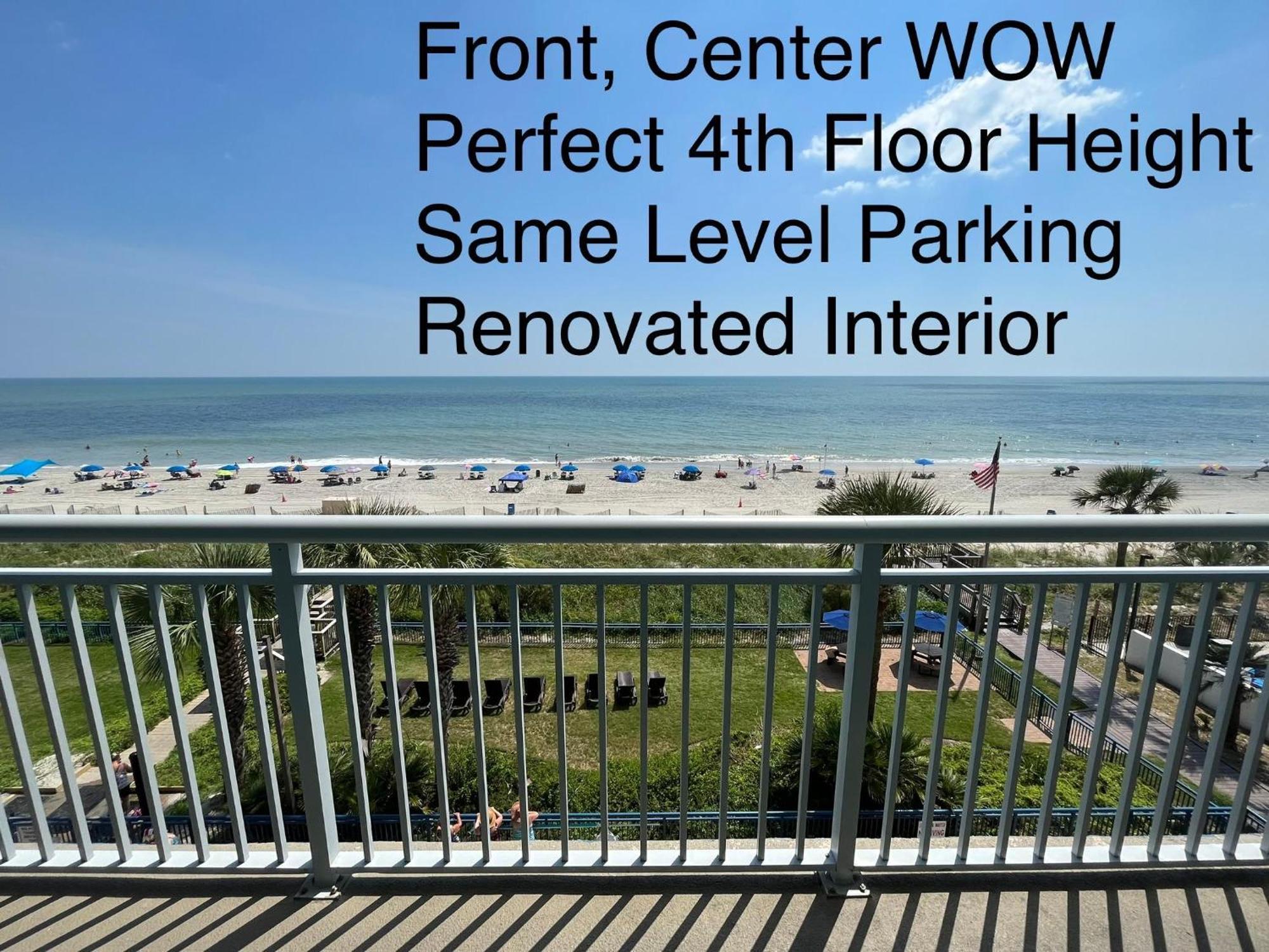2007 S Ocean Blvd, 0406 - Ocean Front Sleeps 10 Villa Myrtle Beach Eksteriør bilde